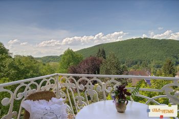 Blick vom Balkon