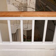 Erstrahlt in neuem Glanz: Balkongeländer